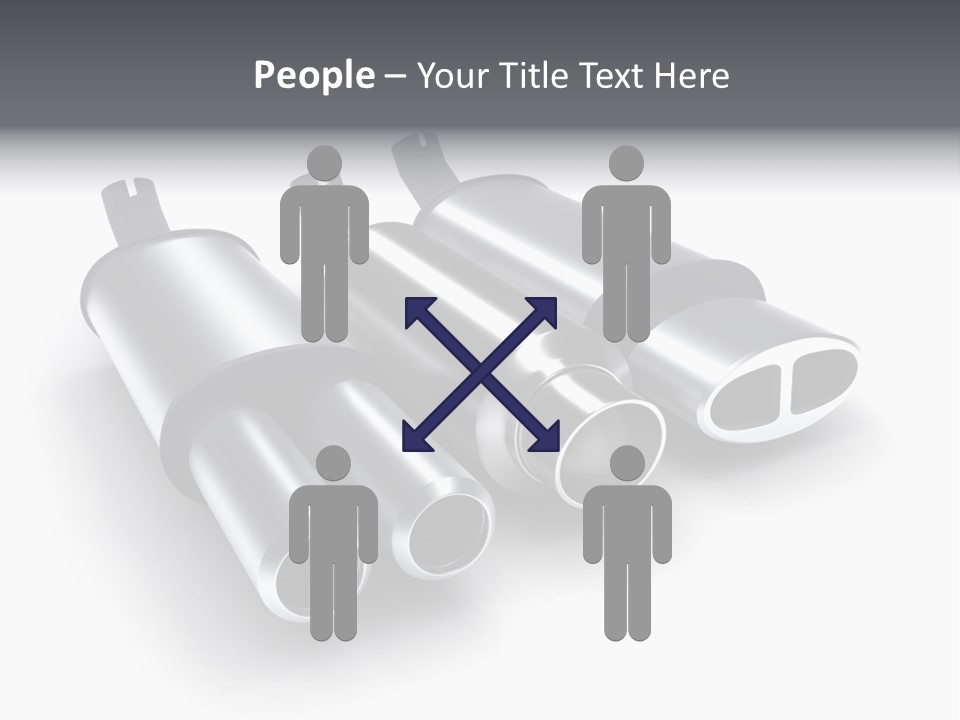 Work Model Pipe PowerPoint Template