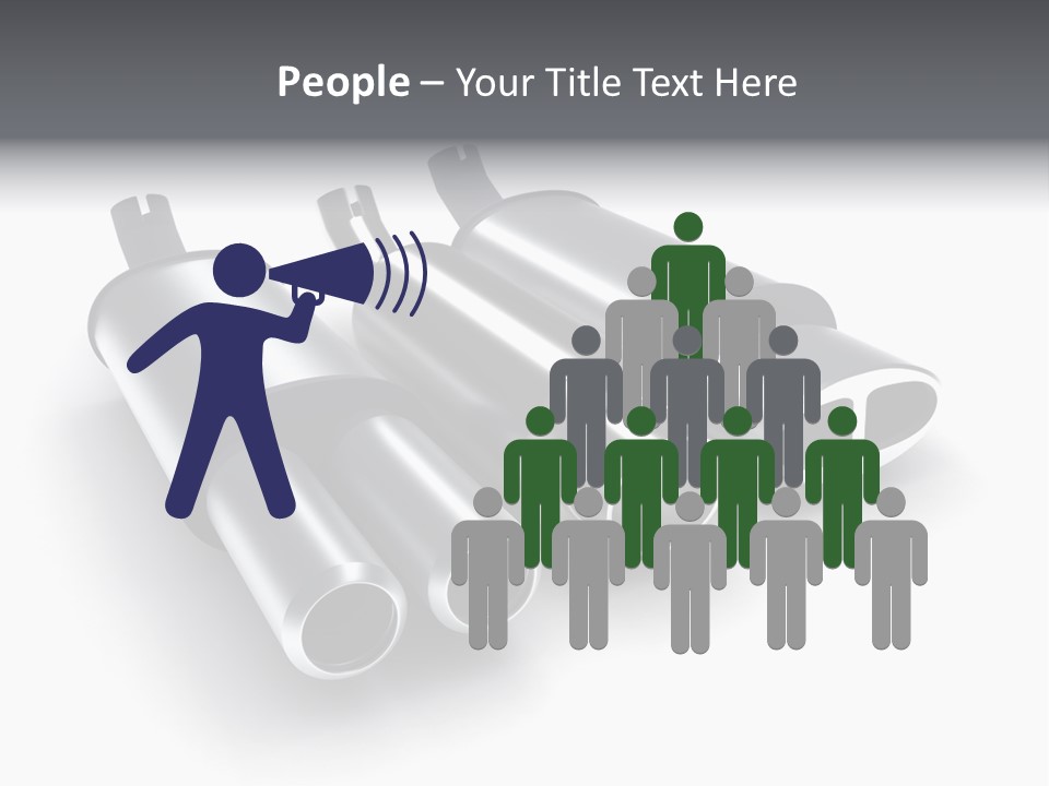 Work Model Pipe PowerPoint Template