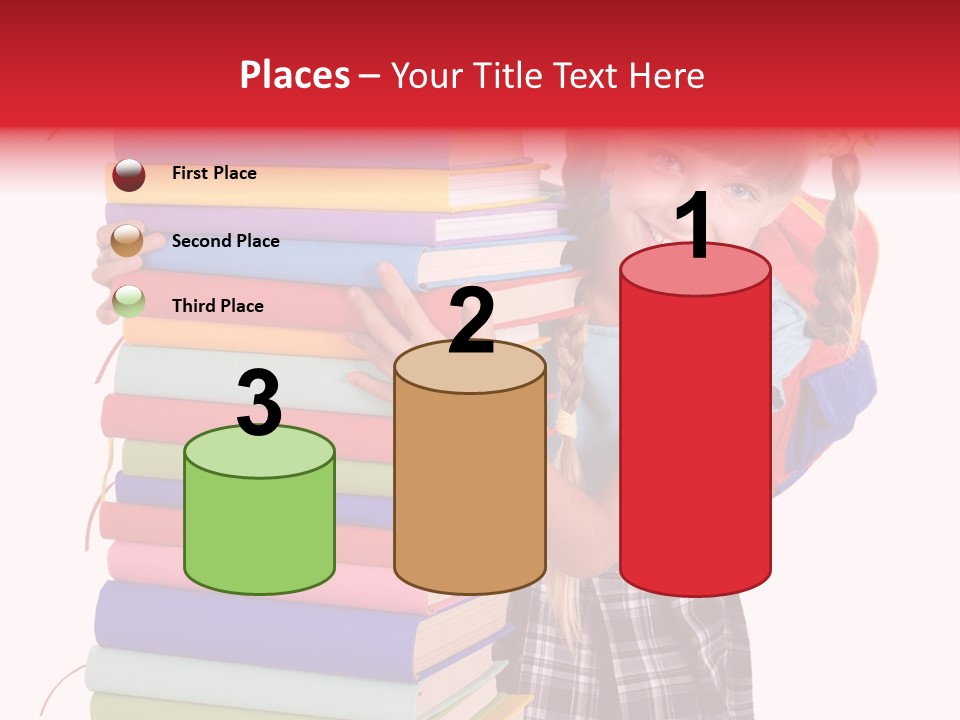 Learning Backpack Beauty PowerPoint Template