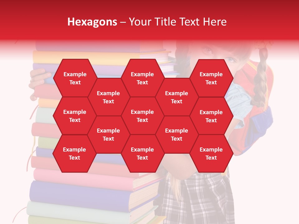 Learning Backpack Beauty PowerPoint Template