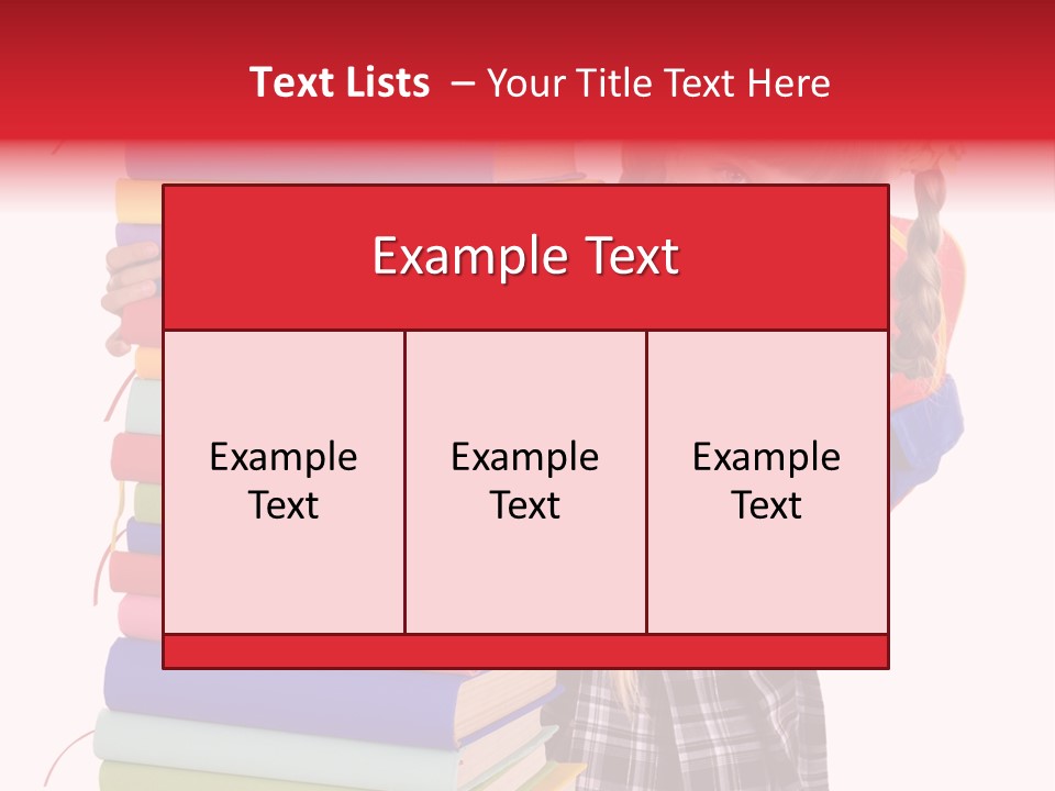 Learning Backpack Beauty PowerPoint Template