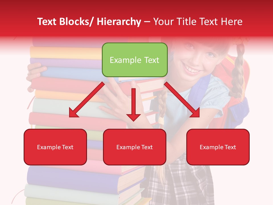 Learning Backpack Beauty PowerPoint Template