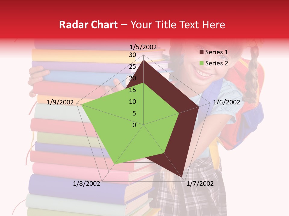 Learning Backpack Beauty PowerPoint Template