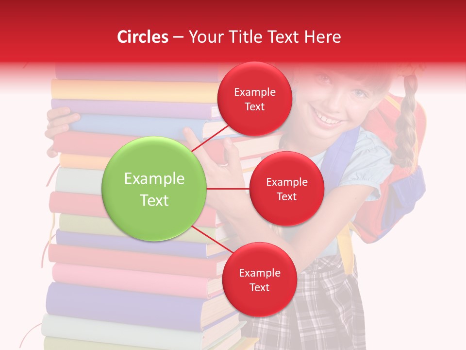 Learning Backpack Beauty PowerPoint Template