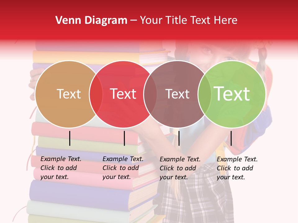 Learning Backpack Beauty PowerPoint Template