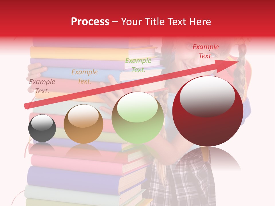 Learning Backpack Beauty PowerPoint Template