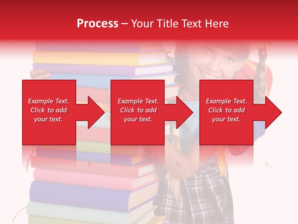 Learning Backpack Beauty PowerPoint Template