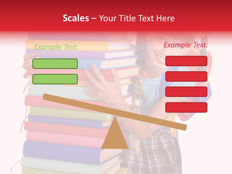 Learning Backpack Beauty PowerPoint Template