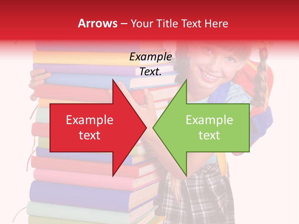 Learning Backpack Beauty PowerPoint Template