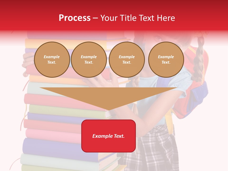 Learning Backpack Beauty PowerPoint Template