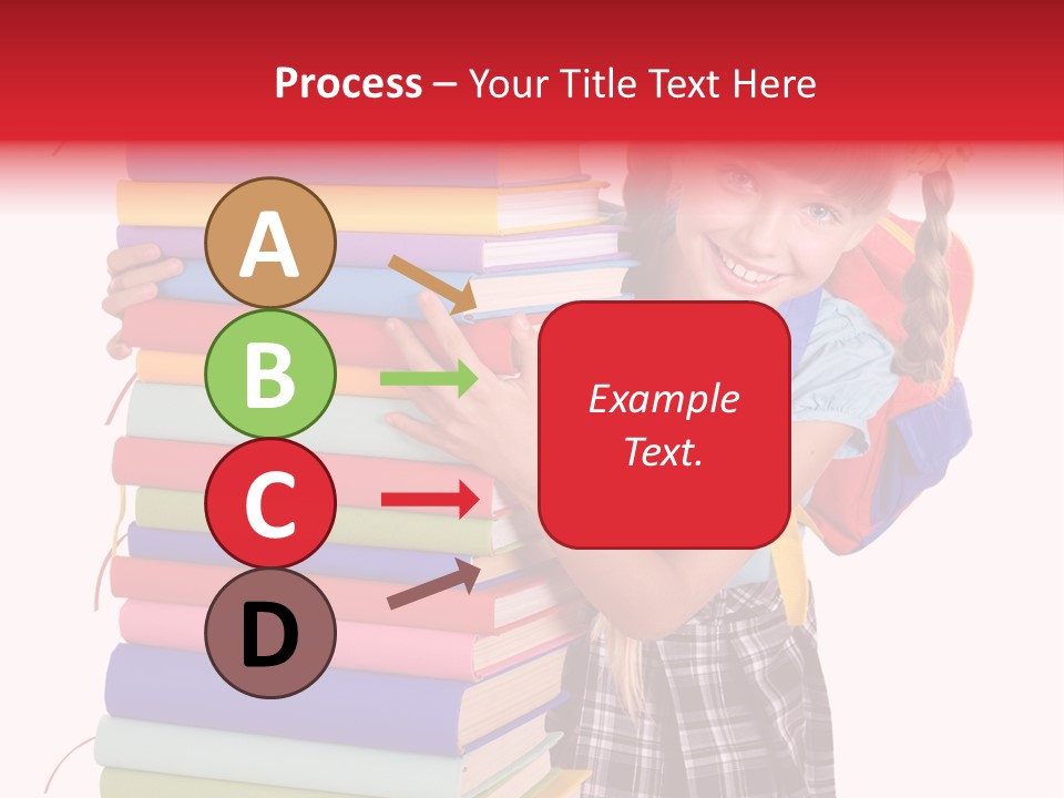 Learning Backpack Beauty PowerPoint Template