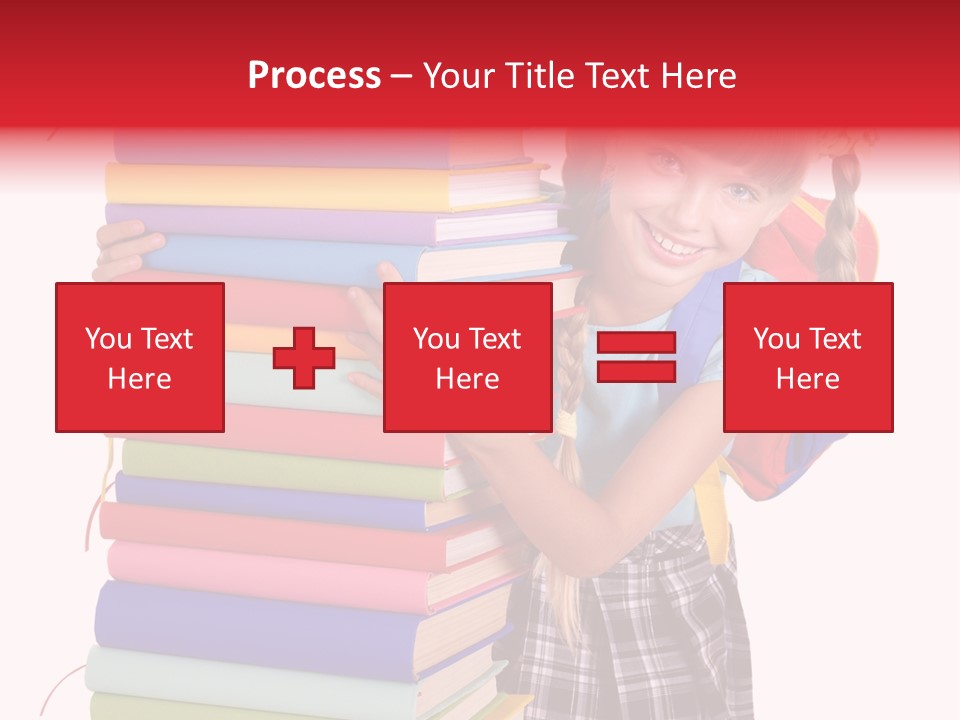 Learning Backpack Beauty PowerPoint Template