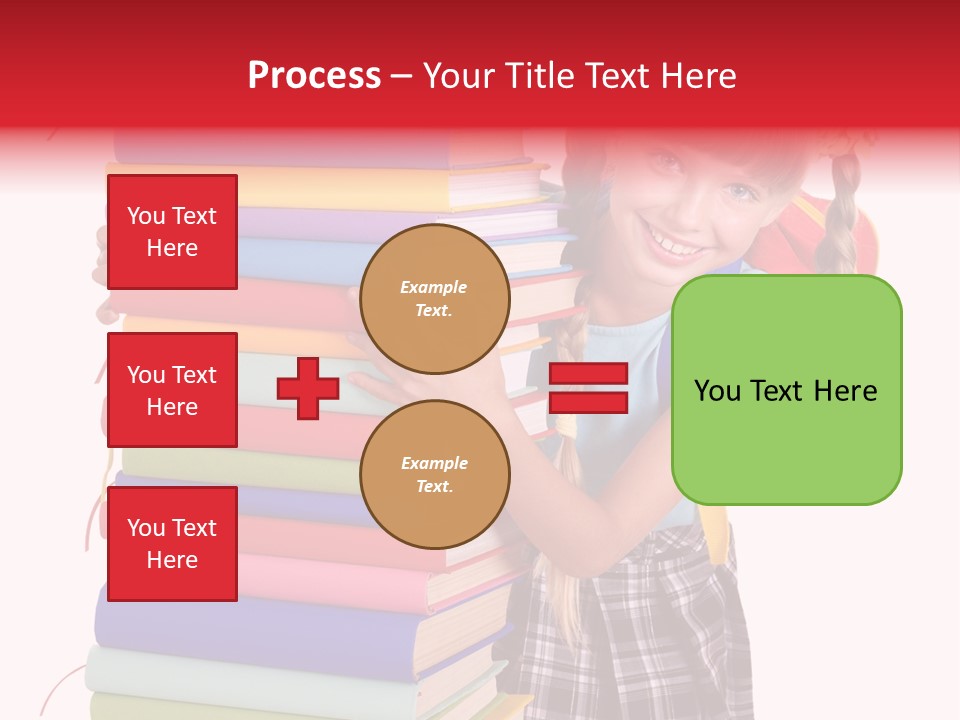 Learning Backpack Beauty PowerPoint Template