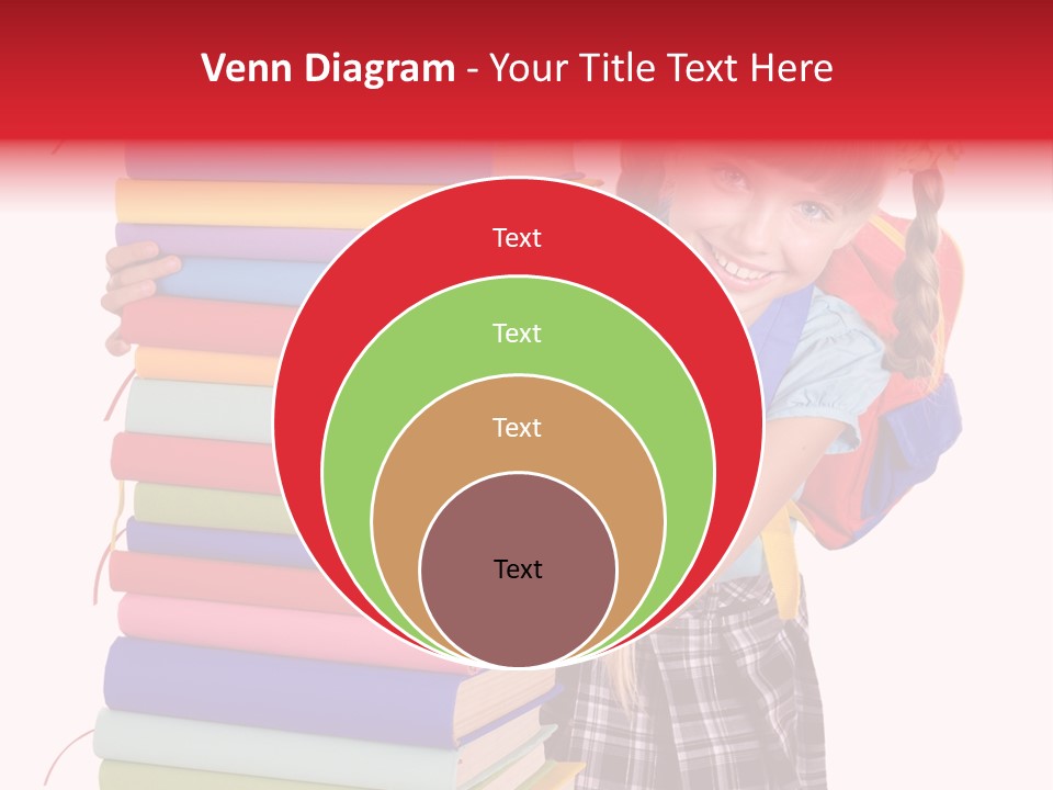 Learning Backpack Beauty PowerPoint Template