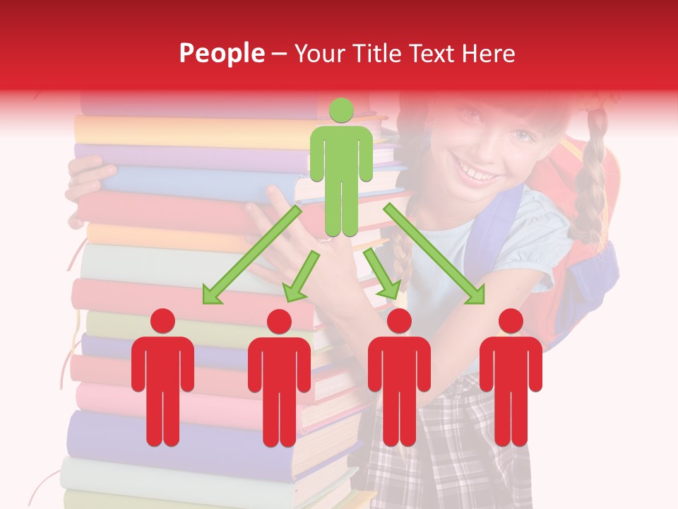 Learning Backpack Beauty PowerPoint Template