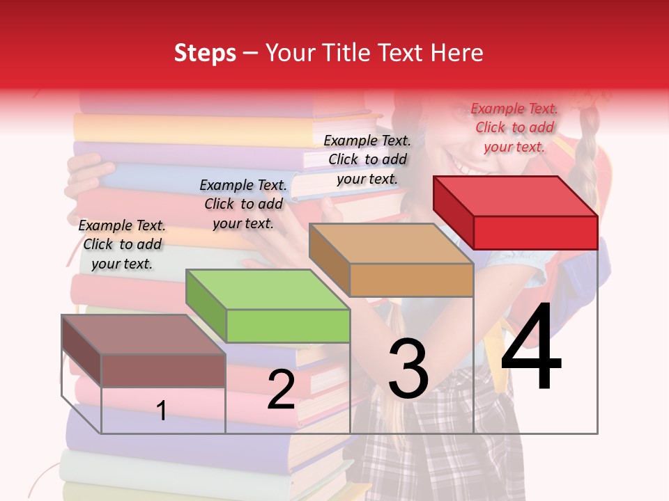 Learning Backpack Beauty PowerPoint Template