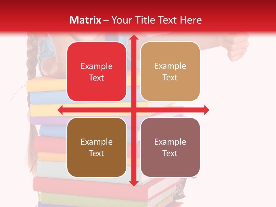Childhood Thumb Up Stack PowerPoint Template