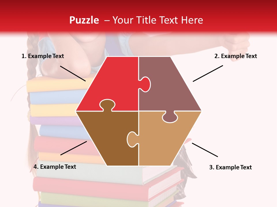 Childhood Thumb Up Stack PowerPoint Template