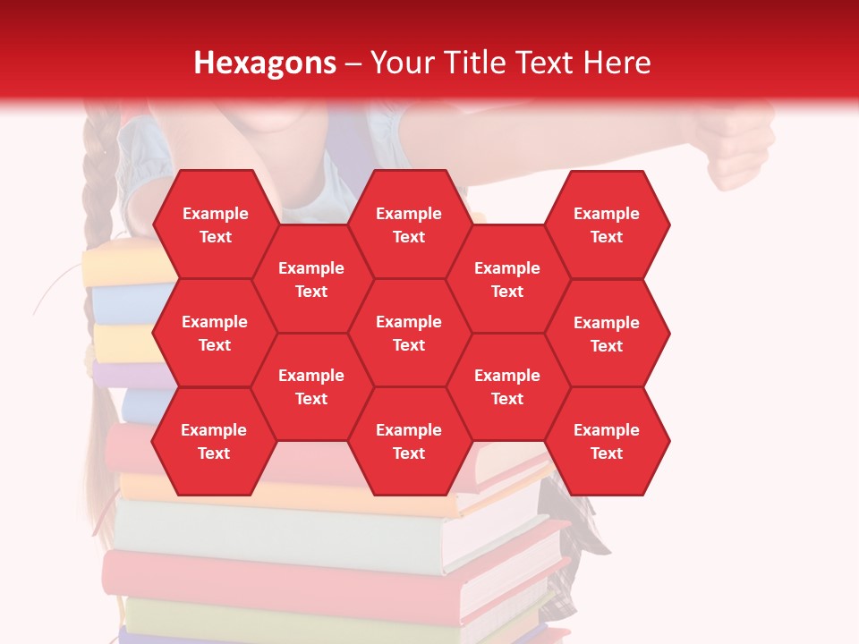 Childhood Thumb Up Stack PowerPoint Template