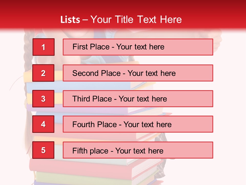 Childhood Thumb Up Stack PowerPoint Template
