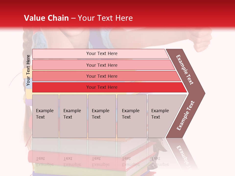 Childhood Thumb Up Stack PowerPoint Template