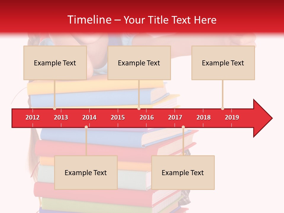 Childhood Thumb Up Stack PowerPoint Template