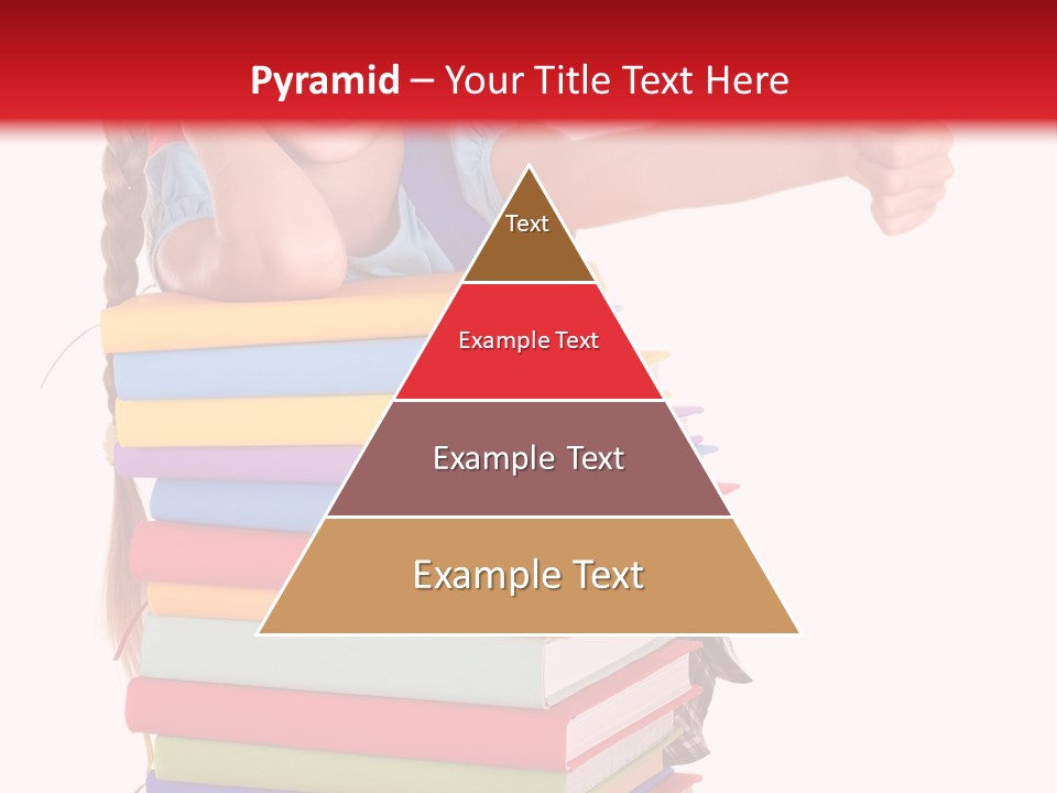 Childhood Thumb Up Stack PowerPoint Template