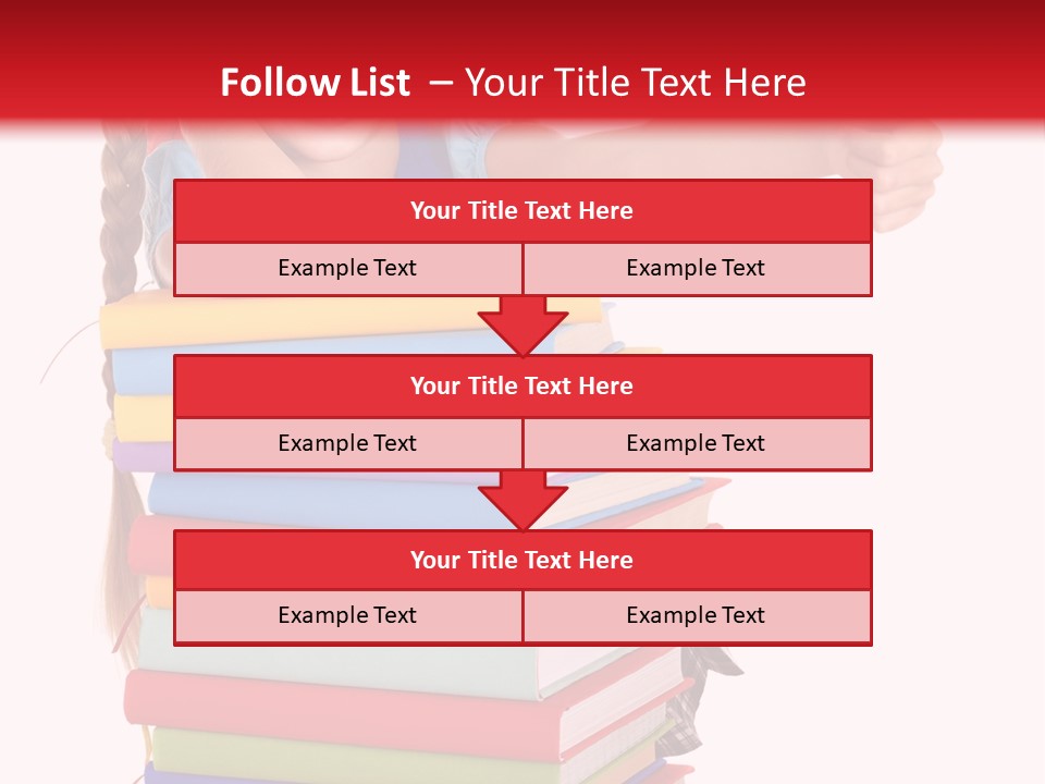 Childhood Thumb Up Stack PowerPoint Template