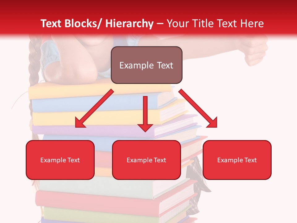 Childhood Thumb Up Stack PowerPoint Template