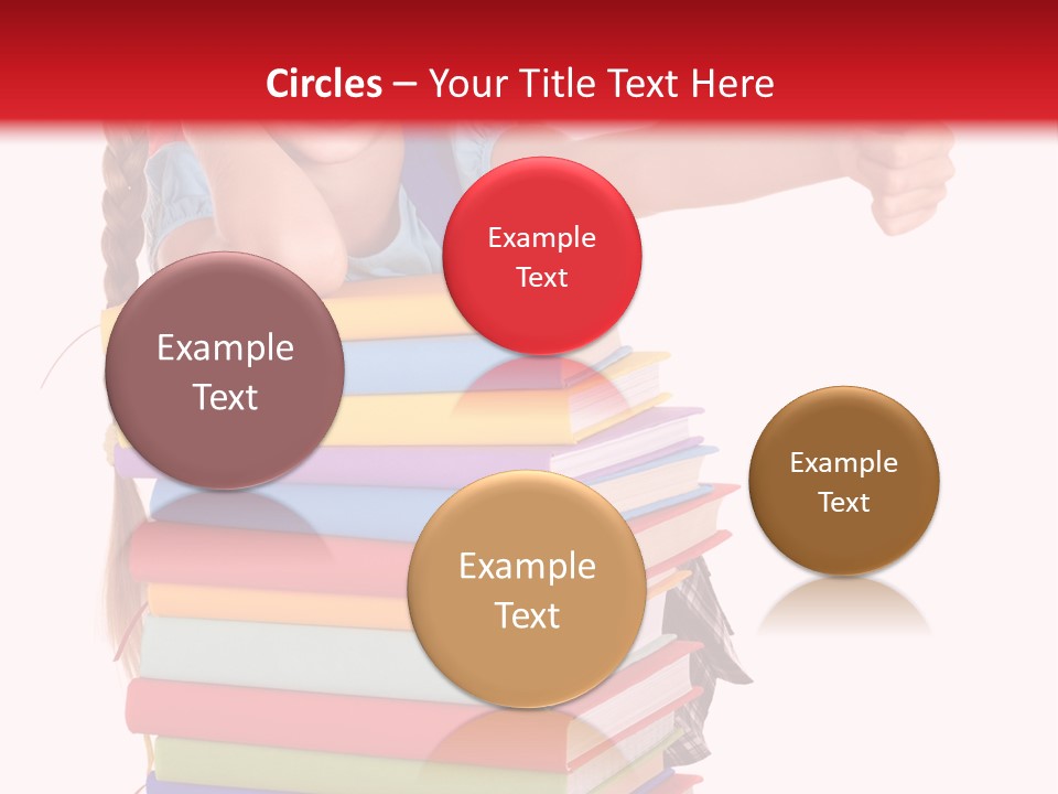 Childhood Thumb Up Stack PowerPoint Template