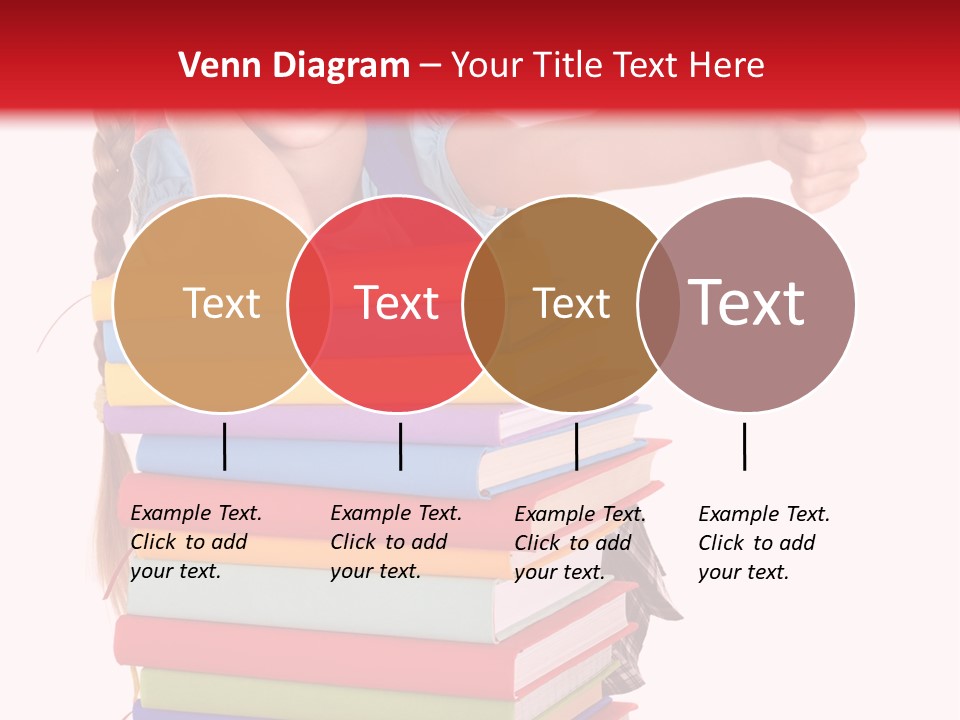 Childhood Thumb Up Stack PowerPoint Template