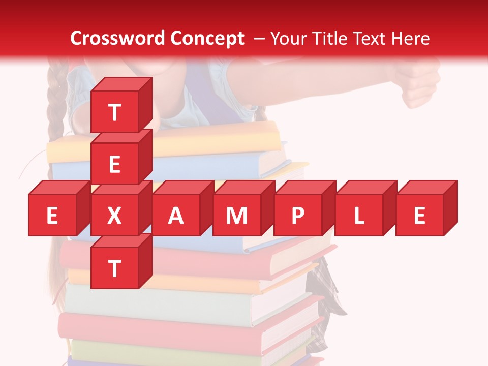 Childhood Thumb Up Stack PowerPoint Template