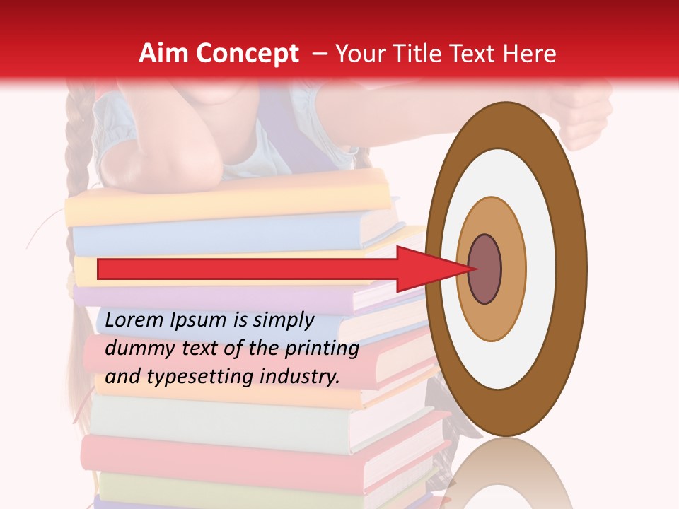 Childhood Thumb Up Stack PowerPoint Template