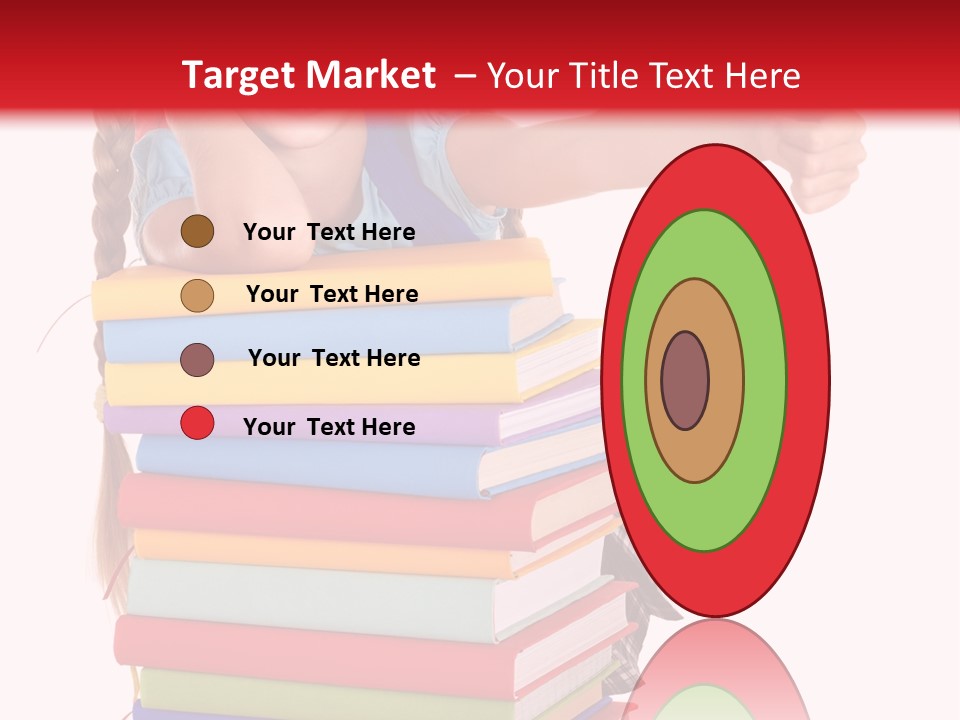 Childhood Thumb Up Stack PowerPoint Template