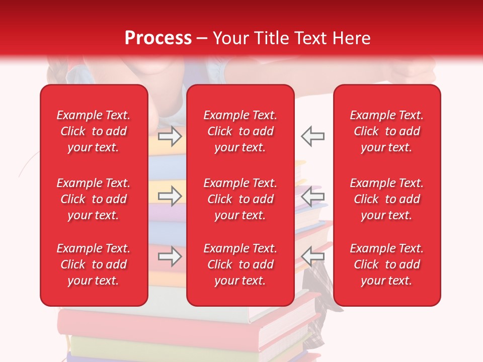Childhood Thumb Up Stack PowerPoint Template