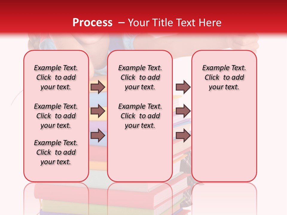 Childhood Thumb Up Stack PowerPoint Template