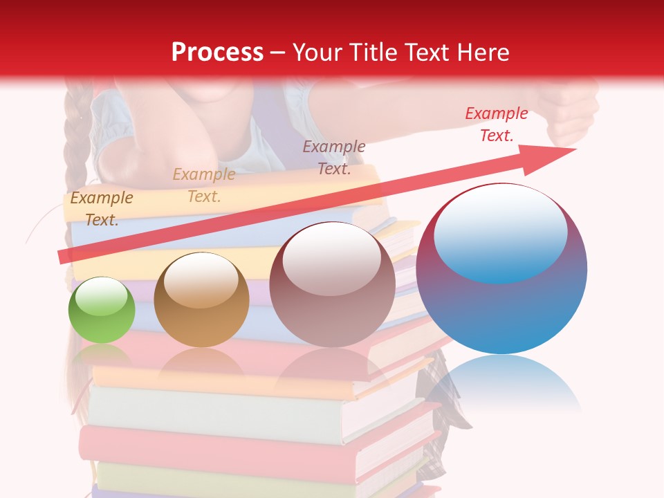 Childhood Thumb Up Stack PowerPoint Template