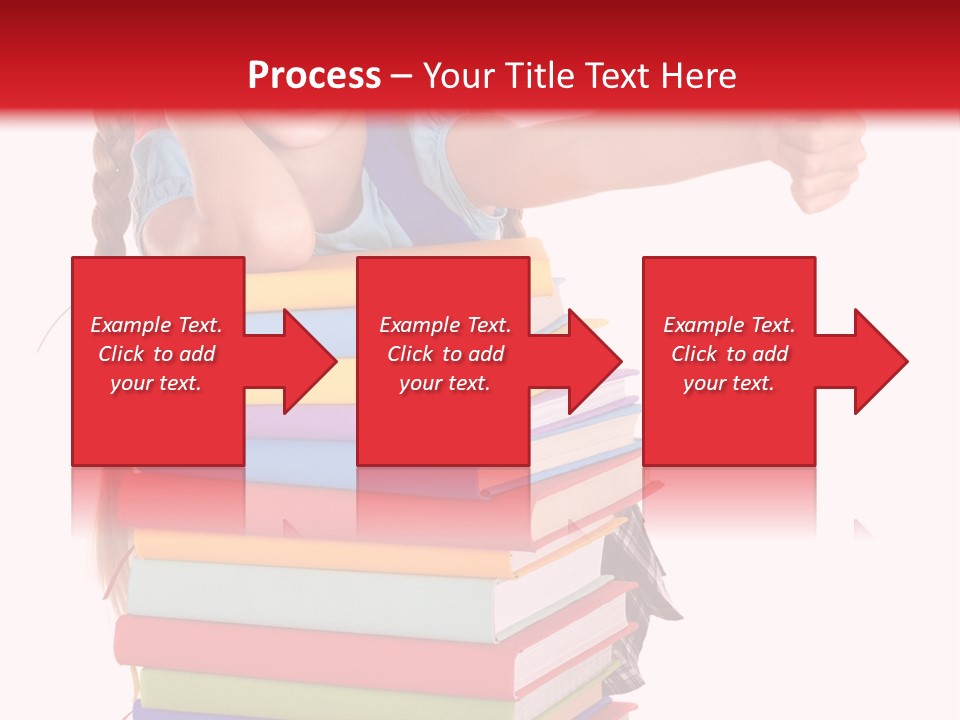 Childhood Thumb Up Stack PowerPoint Template