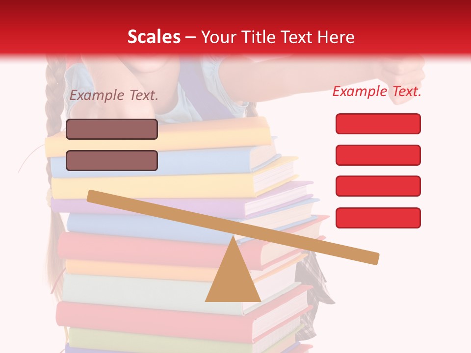 Childhood Thumb Up Stack PowerPoint Template