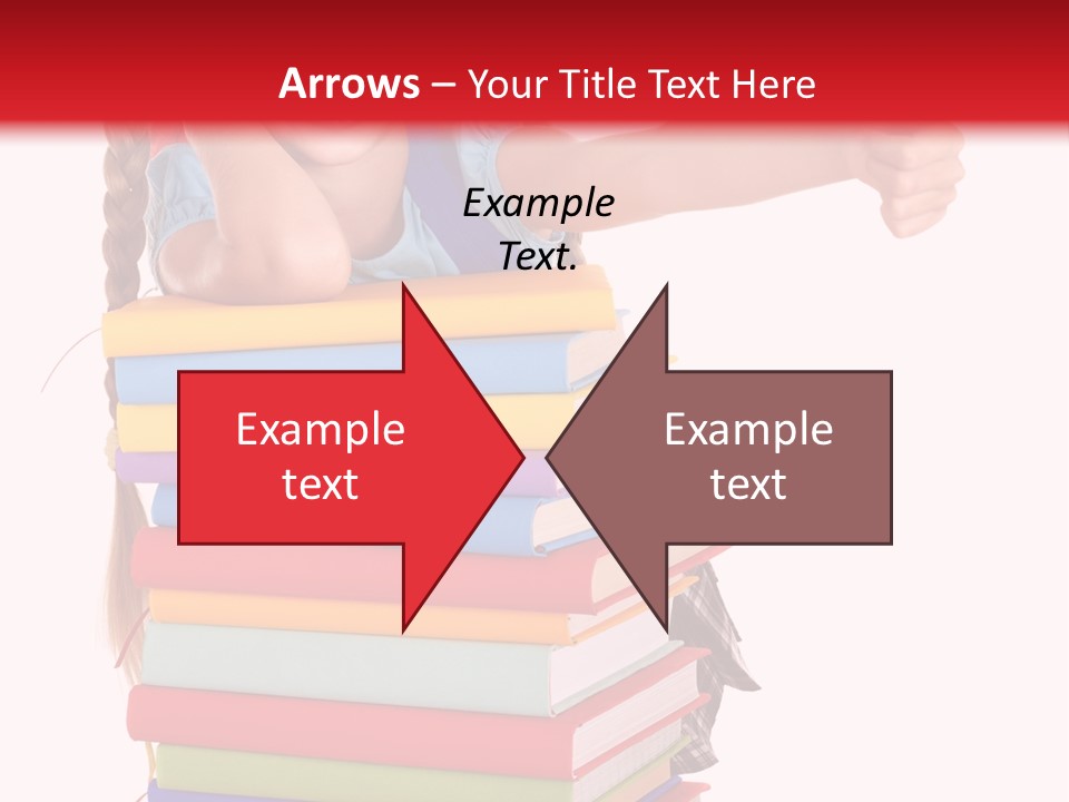 Childhood Thumb Up Stack PowerPoint Template
