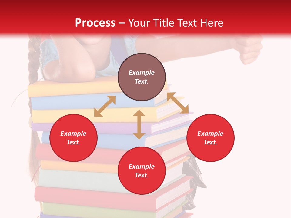 Childhood Thumb Up Stack PowerPoint Template