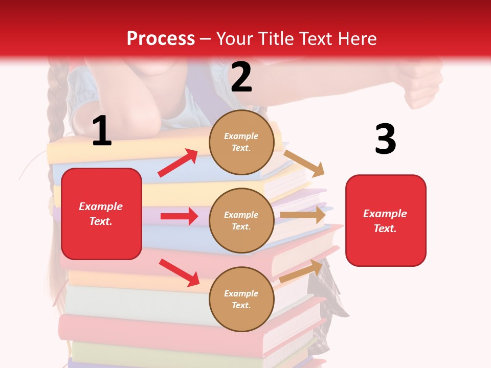 Childhood Thumb Up Stack PowerPoint Template