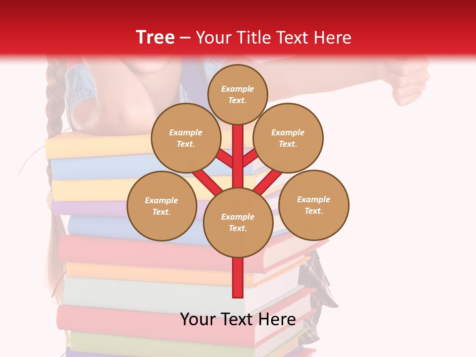 Childhood Thumb Up Stack PowerPoint Template