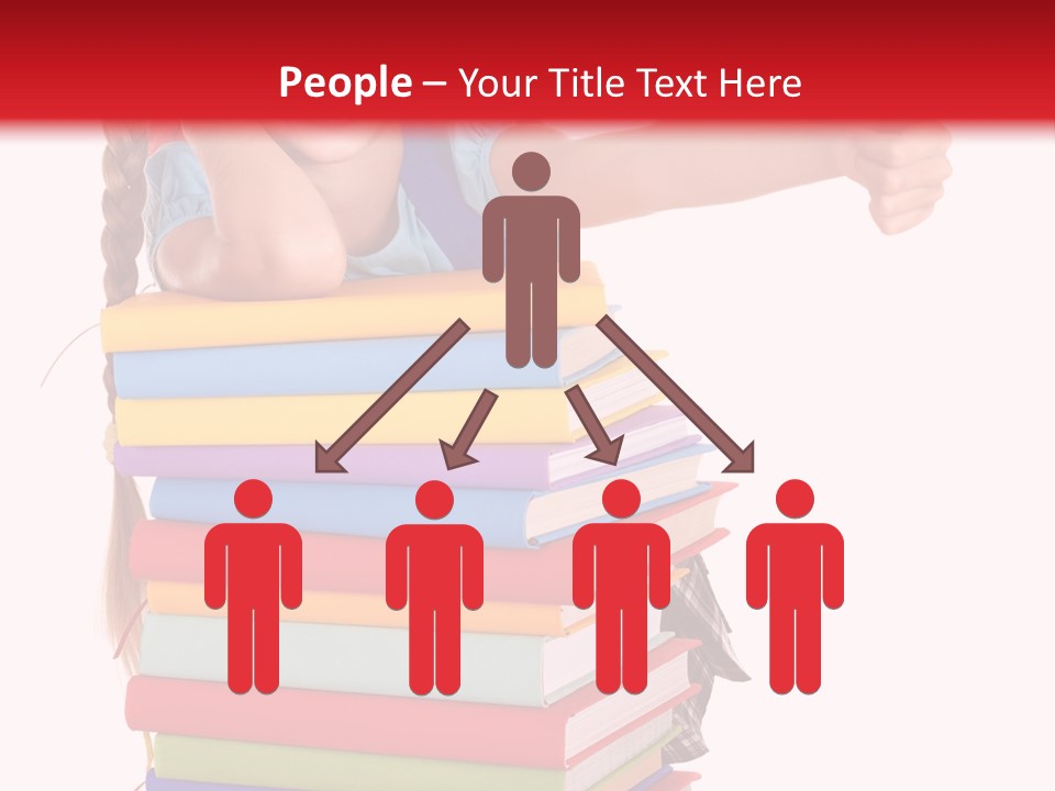 Childhood Thumb Up Stack PowerPoint Template