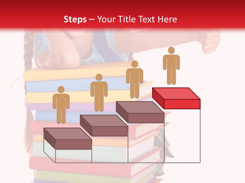 Childhood Thumb Up Stack PowerPoint Template