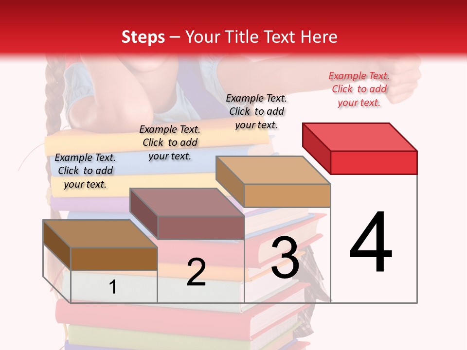 Childhood Thumb Up Stack PowerPoint Template