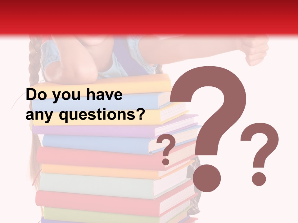 Childhood Thumb Up Stack PowerPoint Template