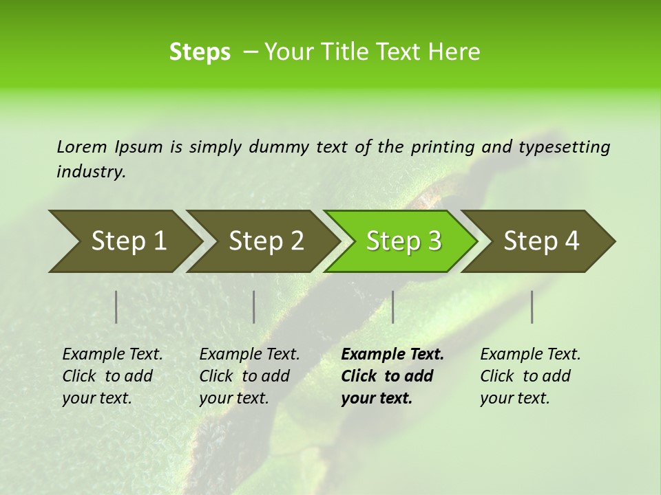 Red Lifestyle Flower PowerPoint Template