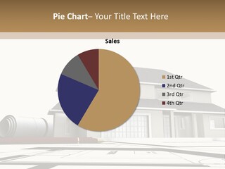 Roof Fireplace Compartment PowerPoint Template