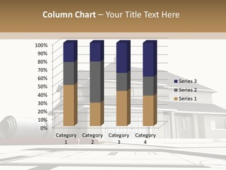 Roof Fireplace Compartment PowerPoint Template